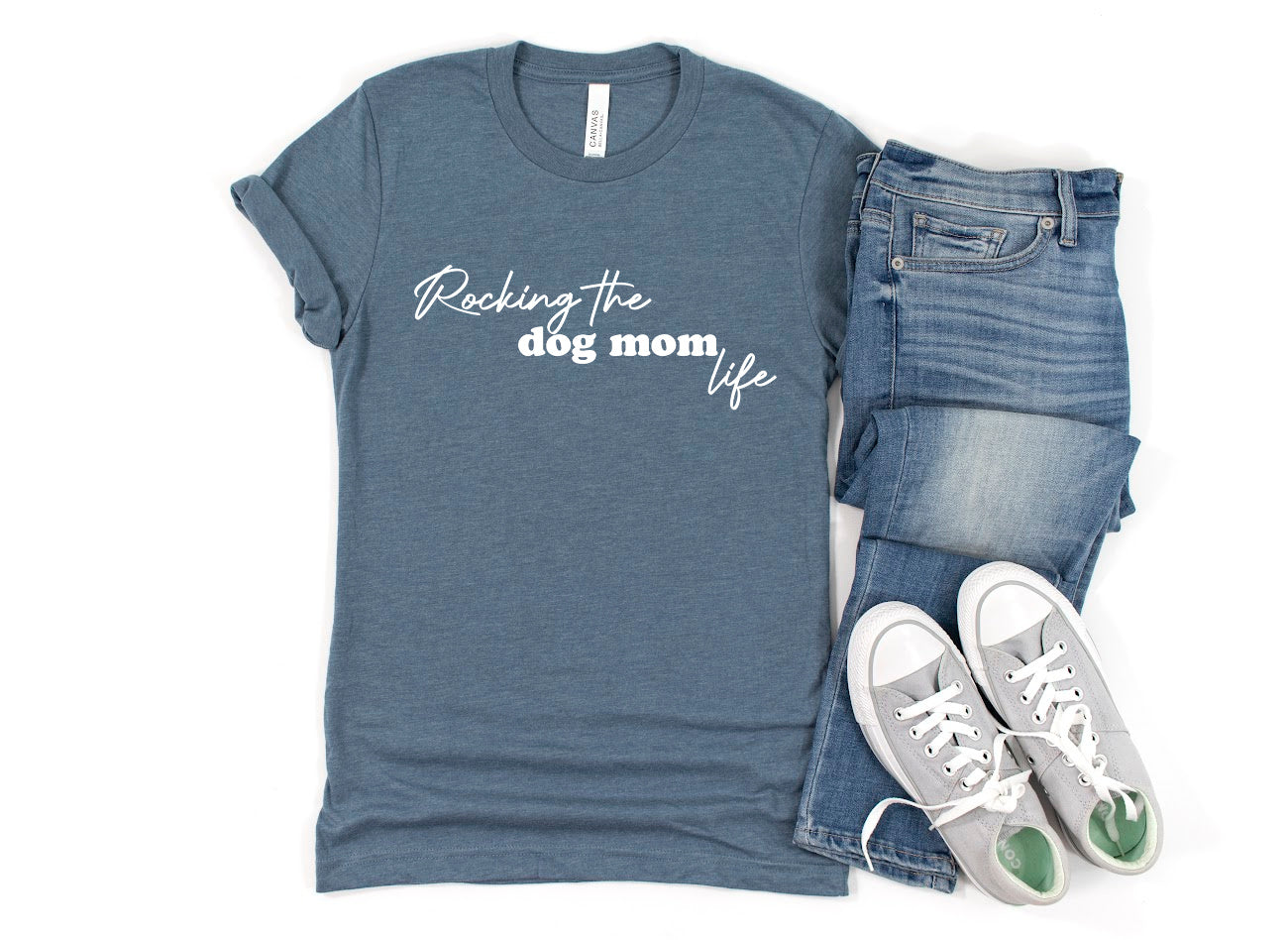 ROCKING THE DOG MOM LIFE Shirt | People Shirts