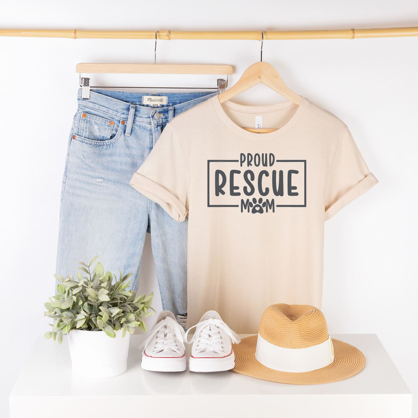 PROUD RESCUE MOM Shirt | People Shirts