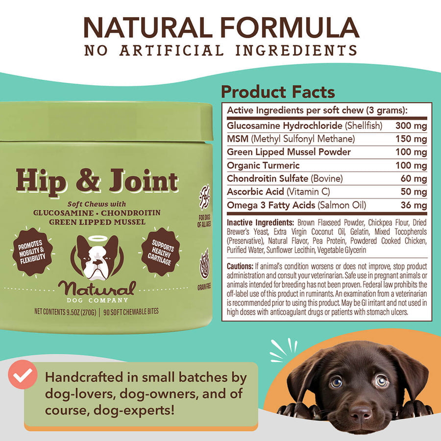 Natural Dog Company Hip & Joint Supplement